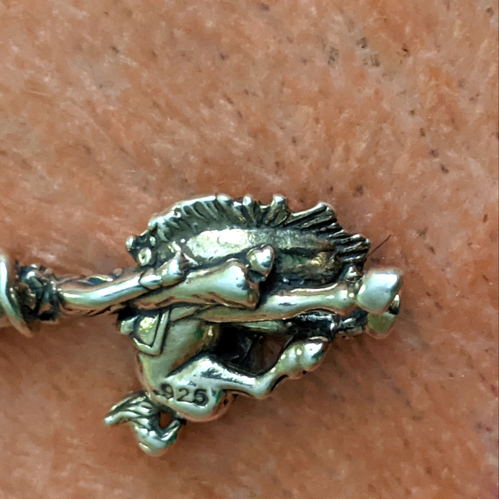 Cowgirl 925 Sterling Silver Sundancer Jewelry Co. Charm